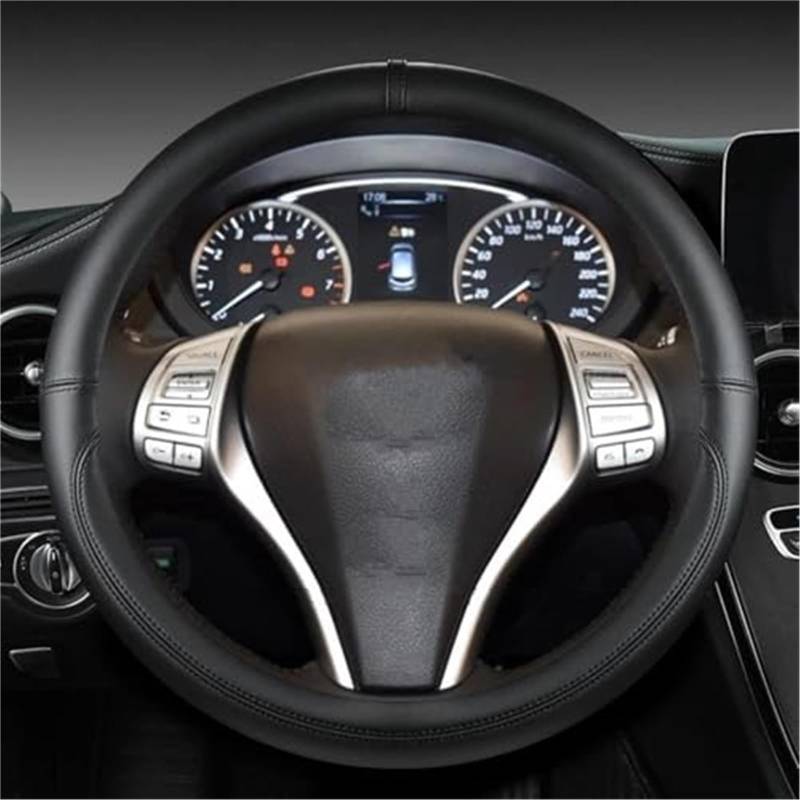 Für Nissan für Qashqai J10 J11 J12 2006~2023 Lenkradschutzschutzmikrofaserweiche Leder Anti-Slip Atmungsaktiv Lenkradbezug(Color 4) von KVGAEANDNK