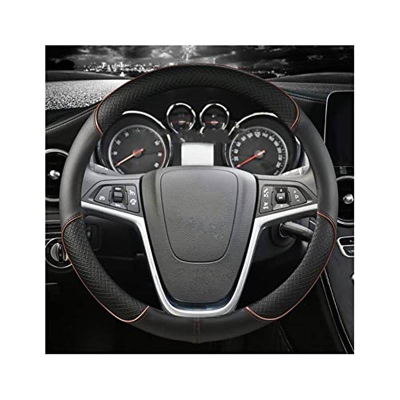 Für Opel Für Astra J 2010-2015 Auto Teile PU Leder Auto Lenkrad Abdeckung Lenkrad Abdeckung Lenkradbezug(3) von KVGAEANDNK