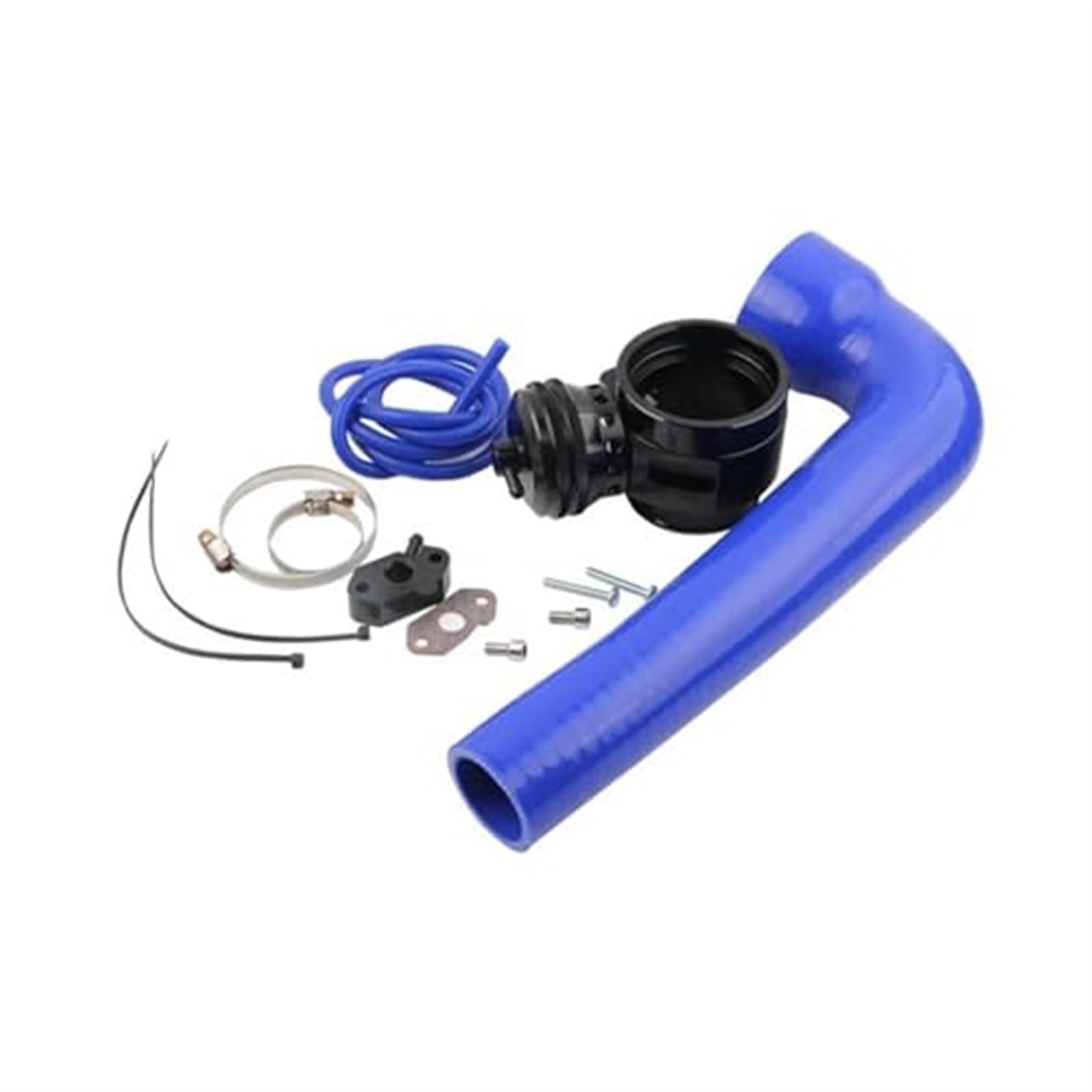 Für Sitz für Ibiza 1,2 Für Tsi Bis 2014 Lufteinlassschlauch Ansaugentlüftungsrohr Auto Air Intake Turbo Bov Adapter Dump Blow Off Ventil Auto Ansaugschlauch(Bk Valve With Logo) von KVGAEANDNK