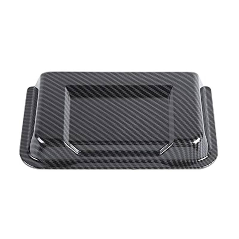 Für Suzuki für Jimny 2019 2020 2021 2022 2023 Auto Haube Lufteinlass Außen Rot Stil Outlet Vent Intake Abdeckung trim Auto Ansaugschlauch(‎Carbon Fiber Pattern) von KVGAEANDNK