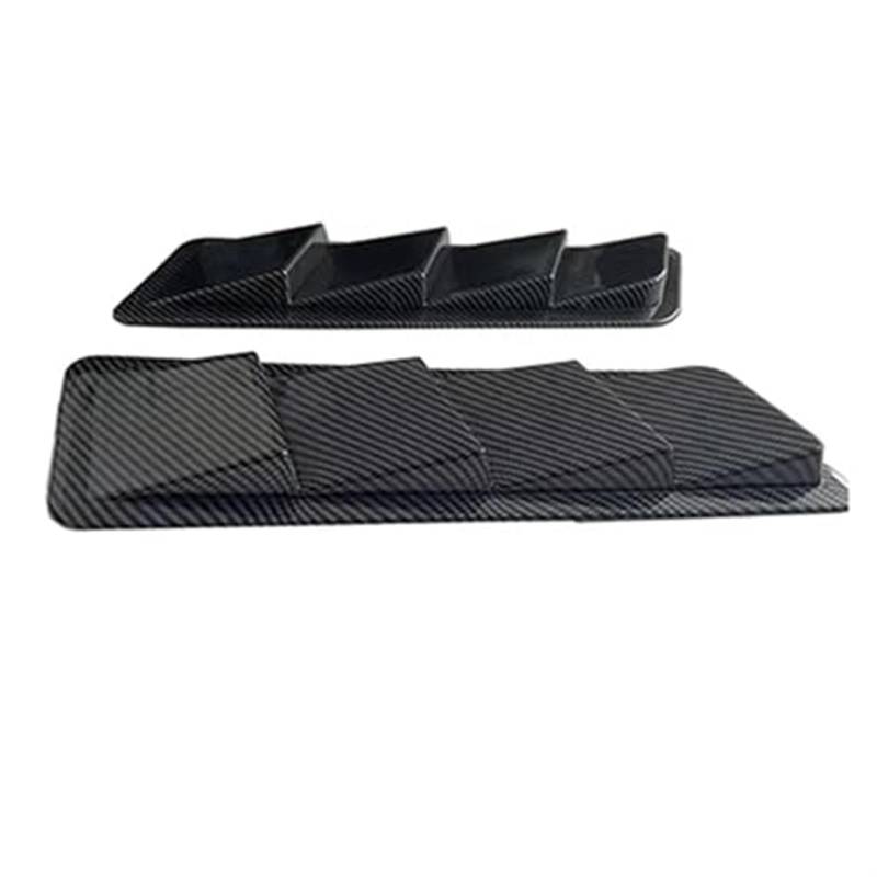 Für Taishengyu Store Universal-Carbon-Faser-Auto-dekorative Cell Air Flow Intake Hood Scoop Bonnet Vent-Abdeckungsaufkleber Auto Ansaugschlauch(2pcs Carbon Fiber) von KVGAEANDNK