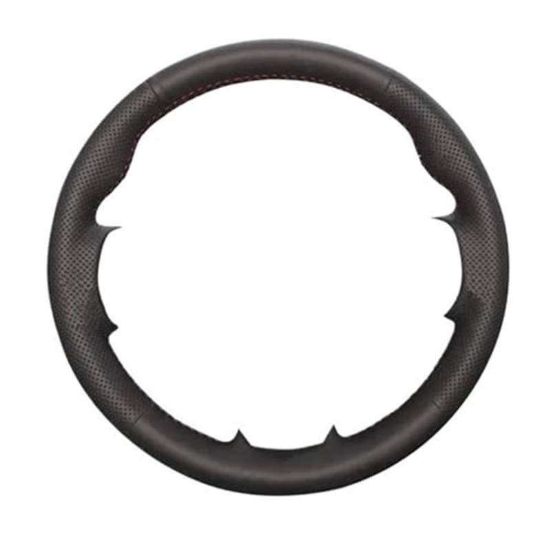 Für Toyota Für Tundra 2021 2022 2023 2024 Wildleder Carbonfaser Leder Lenkung Abdeckung Rad Lenkrad Abdeckung Hand Nähen Lenkradbezug(Style 2) von KVGAEANDNK