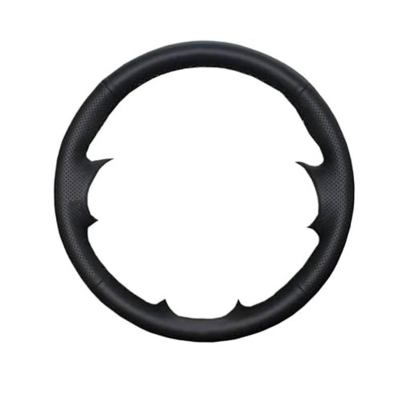 Für Toyota Für Tundra 2021 2022 2023 2024 Wildleder Carbonfaser Leder Lenkung Abdeckung Rad Lenkrad Abdeckung Hand Nähen Lenkradbezug(Style 9) von KVGAEANDNK