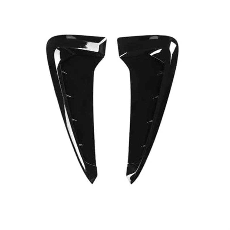 Für X Serie Für X5 F15 X5M F85 Zubehör Auto Seite Vent Luftstrom Kotflügel Ansaug Aufkleber Hai Kiemen Seite Vent Abdeckung Trim Auto Ansaugschlauch(Black) von KVGAEANDNK