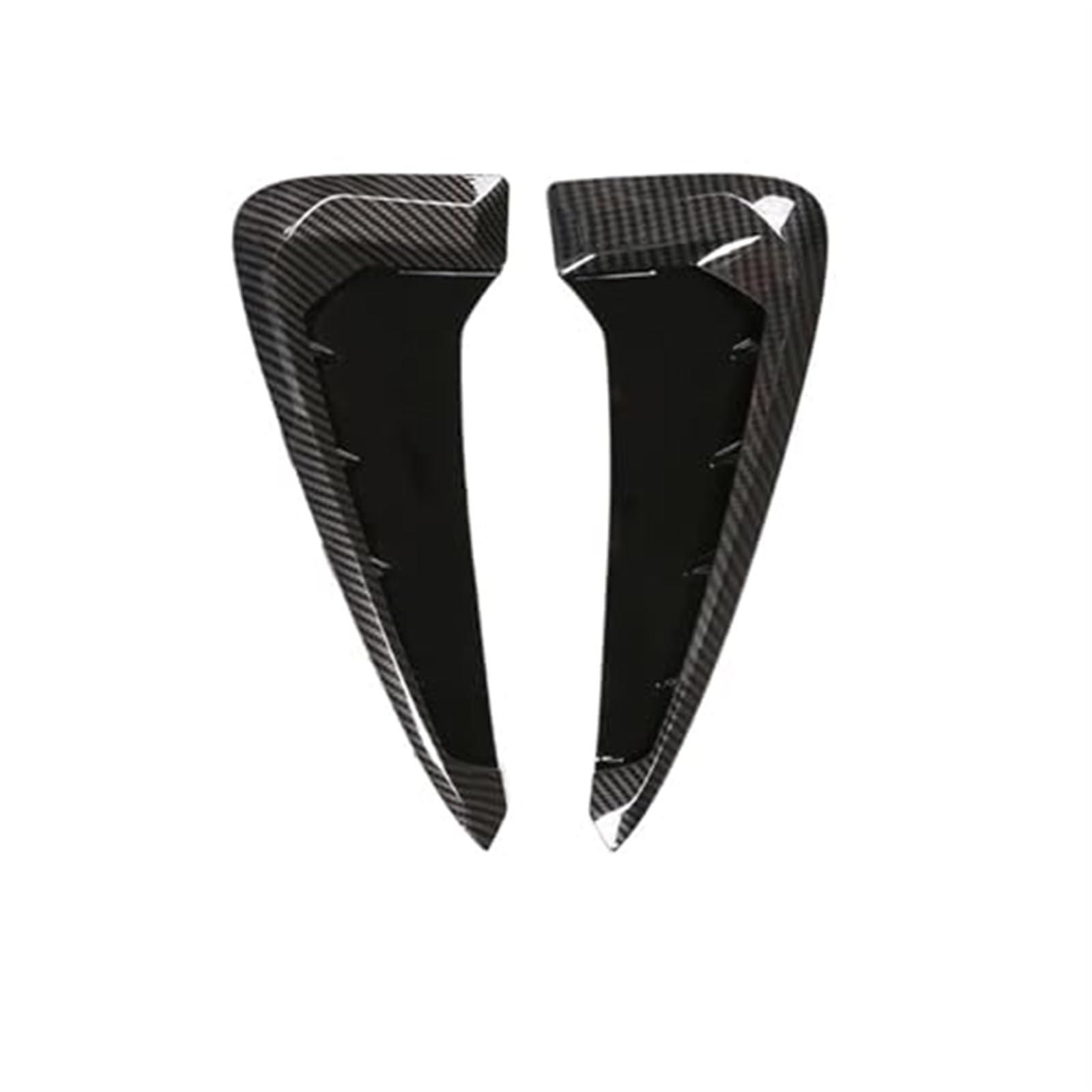 Für X Serie Für X5 F15 X5M F85 Zubehör Auto Seite Vent Luftstrom Kotflügel Ansaug Aufkleber Hai Kiemen Seite Vent Abdeckung Trim Auto Ansaugschlauch(Carbon fiber1) von KVGAEANDNK