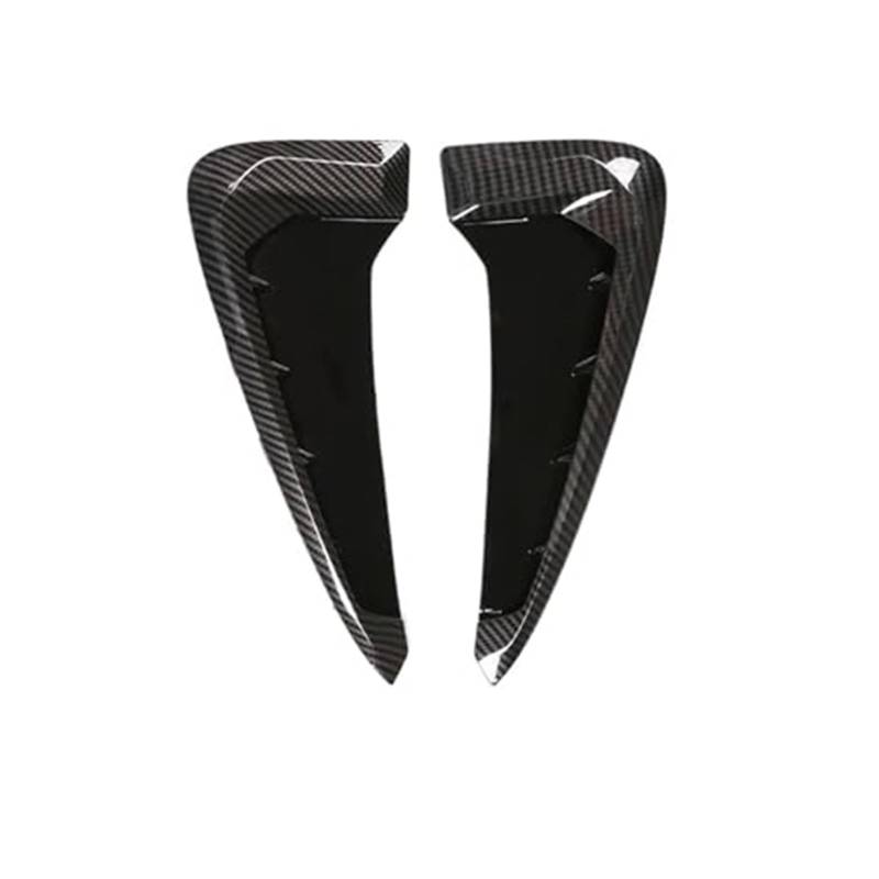 Für X Serie Für X5 F15 X5M F85 Zubehör Auto Seite Vent Luftstrom Kotflügel Ansaug Aufkleber Hai Kiemen Seite Vent Abdeckung Trim Auto Ansaugschlauch(Carbon fiber1) von KVGAEANDNK