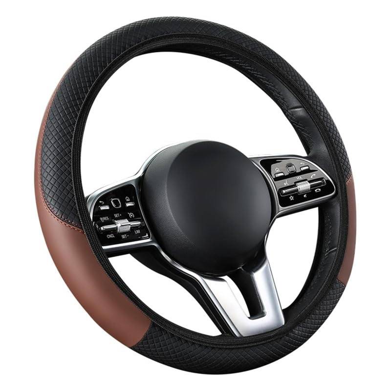 Für X3 E83 F25 F97 G01 20i 20d 30i 30d 30e M40i M40d Mikrofaser Lenkrad Abdeckung Anti-Slip Atmungsaktiv Lenkradbezug(‎Black Coffee) von KVGAEANDNK