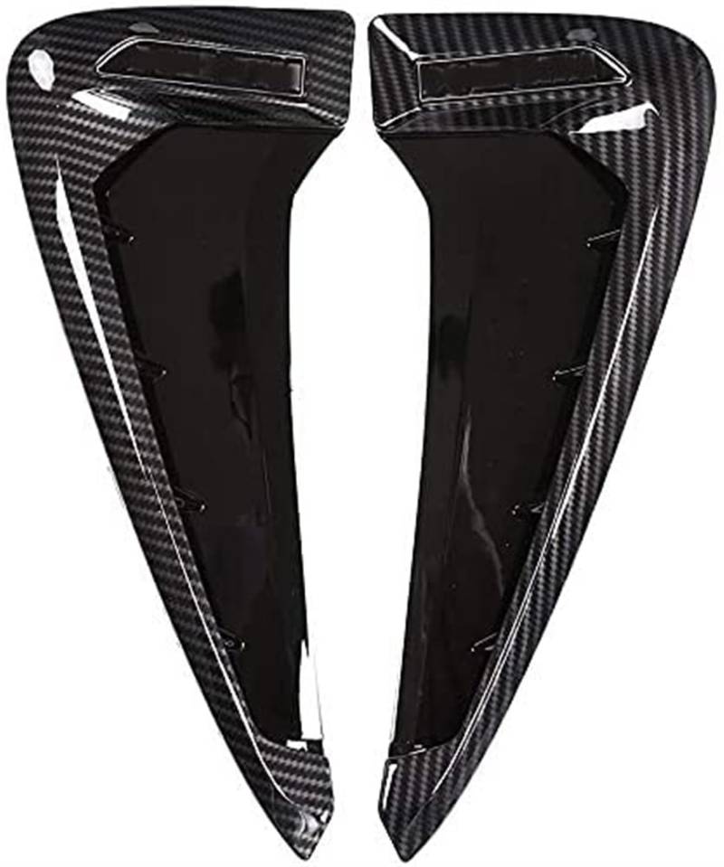 Für X5 F15 X5M F85 2014 2015 2016 2017 2018 Carbon Fiber Style Side Wing Fender Air Guide Vents Auto Ansaugschlauch(X5M logo) von KVGAEANDNK