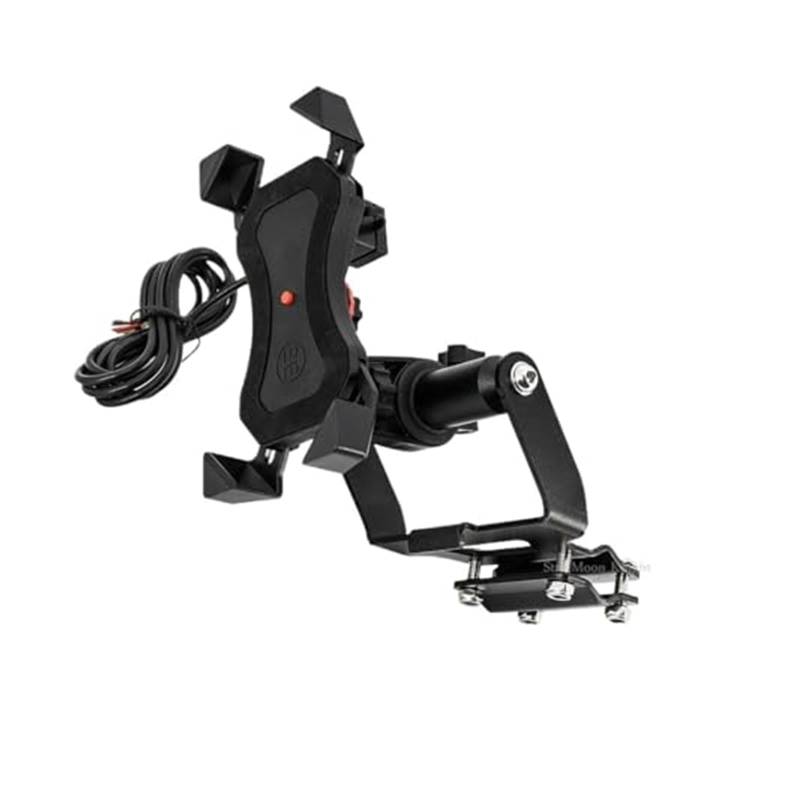 Halterung Motorrad GPS Für Afrika Für Twin Für CRF1000L 2018 2019 Motorrad Navigation Halterung Motorrad Ständer Halter Telefon Handy GPS Telefon Halterung(USB Charging B) von KVGAEANDNK