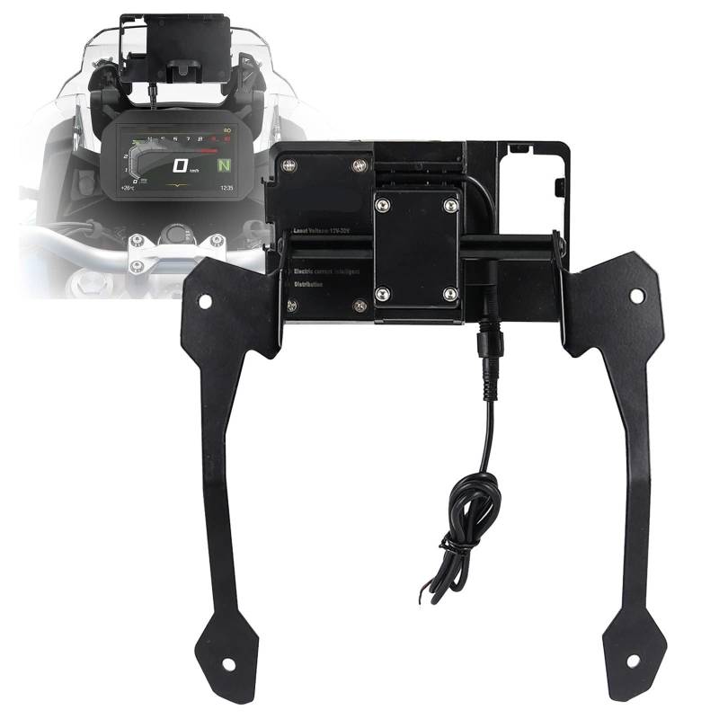 Halterung Motorrad GPS Für F850GS Für ADV F 850 ​​GS Für Abenteuer 2018 2019 2020 Motorrad Ständer Halter Telefon GPS Navigation Platte Halterung Adapter Halterung(C) von KVGAEANDNK
