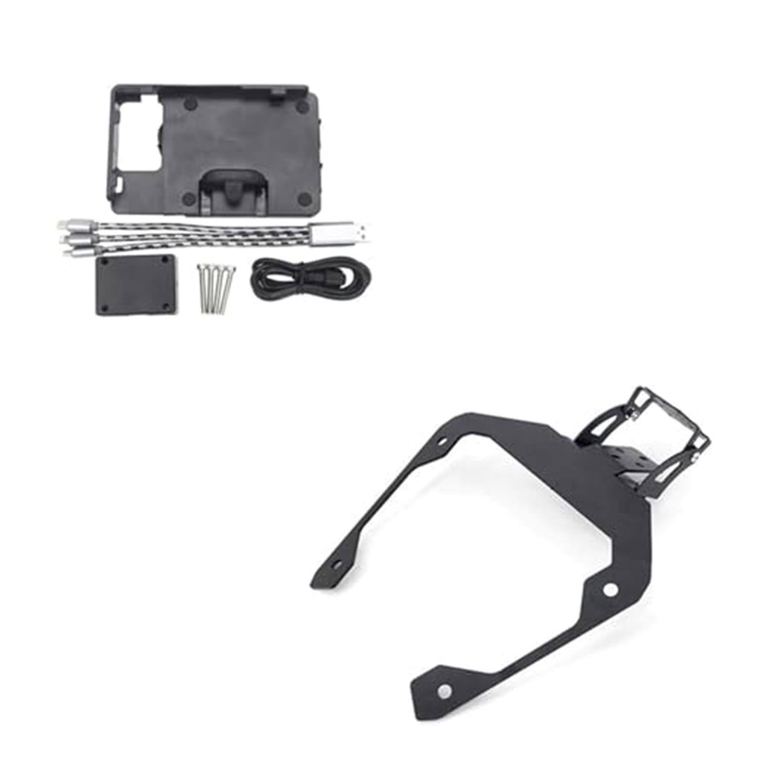 Halterung Motorrad GPS Für Forza 750 Für Forza750 Für NSS750 Navigation Stand Telefon Halter Handy GPS Platte Halterung Unterstützung Halter Navigation Stand Halter(AB - with Logo) von KVGAEANDNK