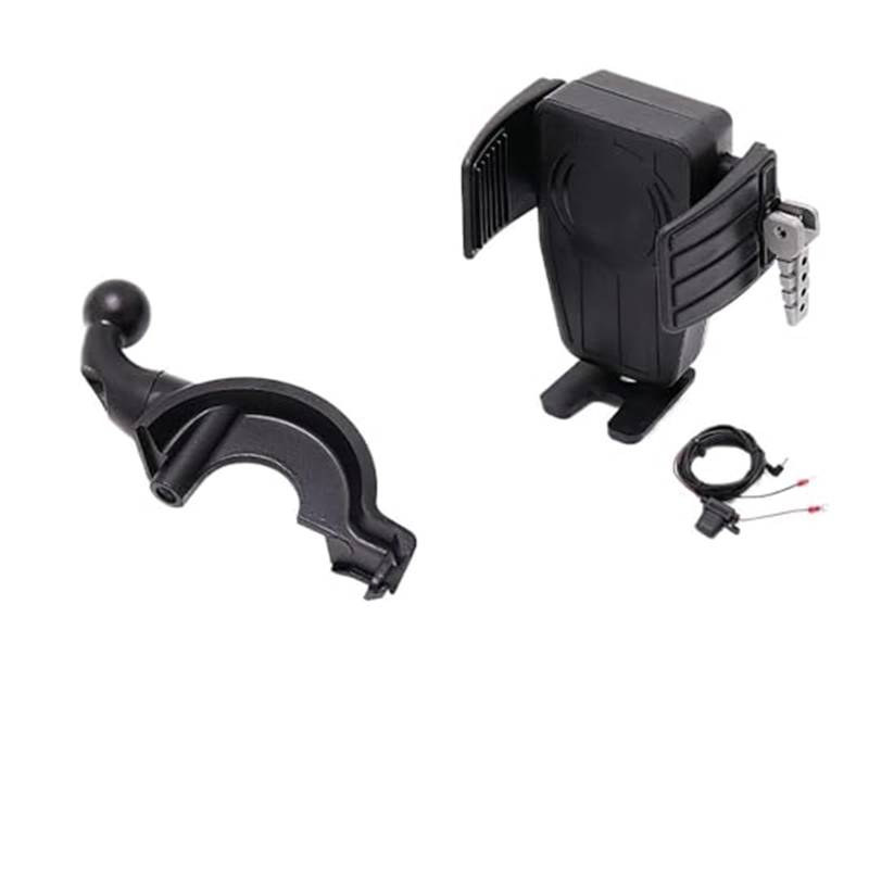 Halterung Motorrad GPS Für Goldwing Für GL 1800 Für GL1800 Für F6B Für DCT 2018 2019 2020 2021 Motorrad GPS Navigation Unterstützung Halterung Telefon Halter Wireless(AC) von KVGAEANDNK