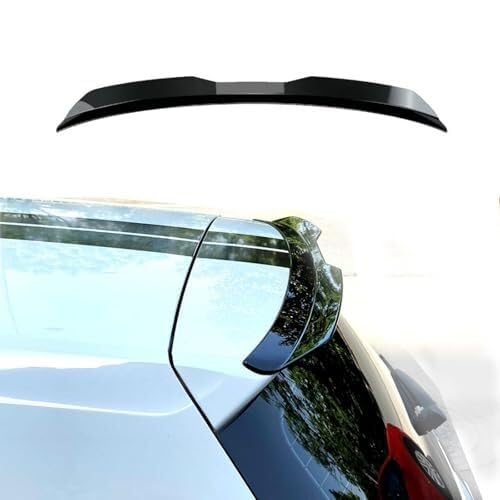 Heckspoilerflügel Auto Heckspoiler Für Vw Für Für Cargo V 2020 2021 2022 2023 2024 Fließheckspoiler ABSCar Mods Autozubehör Autospoiler(Bright Black) von KVGAEANDNK