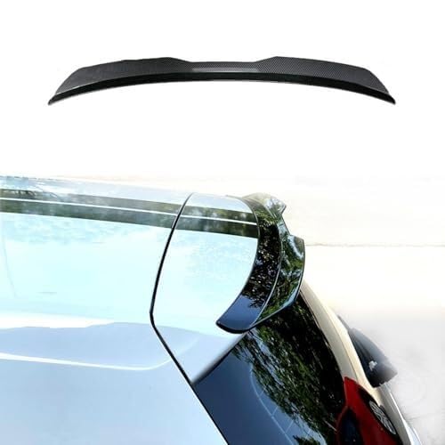 Heckspoilerflügel Auto Heckspoiler Für Vw Für Für Cargo V 2020 2021 2022 2023 2024 Fließheckspoiler ABSCar Mods Autozubehör Autospoiler(Carbon Fiber Exterior) von KVGAEANDNK