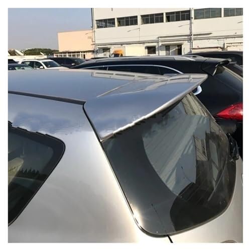 Heckspoilerflügel Autospoiler Heckflügel Für Smax Für S-max Spoiler ABS-Material Heckdachfenster Heckspoiler Großer Spoiler Auto Heckflügel Heckspoiler(Carbon Fiber Pattern) von KVGAEANDNK