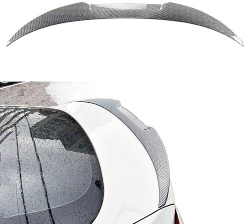 Heckspoilerflügel Für BMW 4er F36 Gran 2014-2020 Auto Heckspoiler Heckspoilerlippe, Kofferraum-Heckflosse Diffusor Spoilerlippe, Heckzubehör(B/Carbon Fiber) von KVGAEANDNK