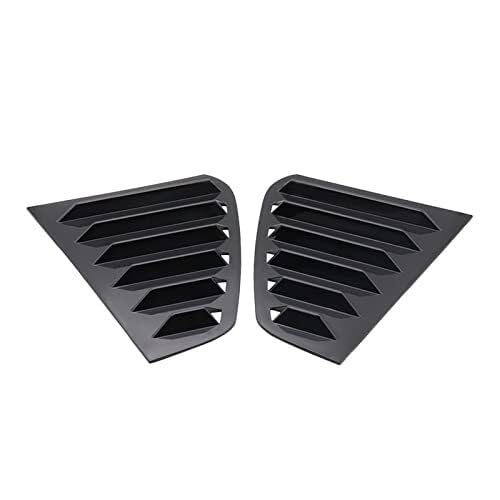 Heckspoilerflügel Für Golf 7 Für Golf 7.5 Mk7/7.5 GTI GTD R Modelle Rollladenabdeckung Zierleiste Fensterjalousie Seitenlüftungsleiste Auto Frontspoilerlippe 2-TLG(Rear Right) von KVGAEANDNK