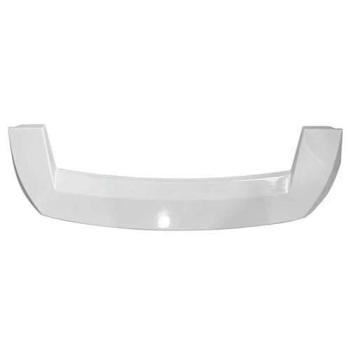 Heckspoilerflügel Für Jeep Für Grand Für Cherokee 2013-2020 Auto Heckspoiler Mitteldachspoiler ABS Heckflügel Body Kit Glänzend Schwarz Carbon Fiber(A White) von KVGAEANDNK