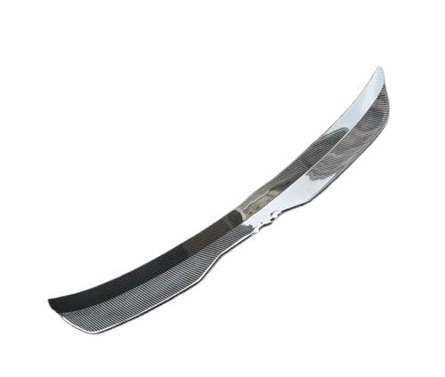 Heckspoilerflügel Heckspoilerflügel Für VW Für Polo MK5 Für GTI/für Line Lip Wing Spoiler Für Polo MK5 6R 6C Heckscheibenspoiler Heckdachspoiler(Carbon Fiber) von KVGAEANDNK