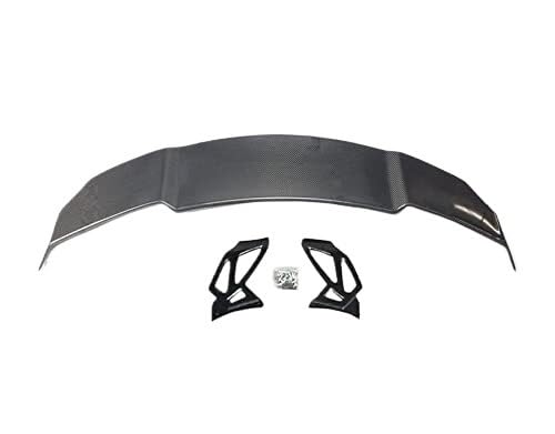 Heckspoilerflügel Hinten Stamm Spoiler Flügel Für BMW F20 E46 E90 F30 F35 E92 E93 G20 G28 E39 E60 F10 G30 M2 M3 F80 M4 M5 GT Hinten Stamm Spoiler Carbon Fiber Spoiler(Carbon Fiber) von KVGAEANDNK