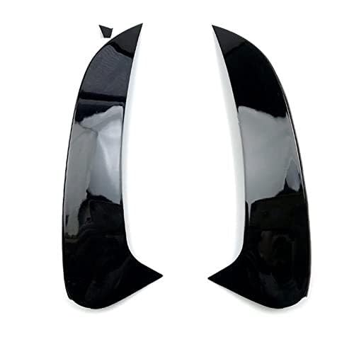 Heckspoilerflügel Spoiler Vorne Stoßstange Hinten Für Benz GLE V167 W167 GLE450 350 Spoiler Splitter Seite Canard Fin Air Vent Lufteinlass Nebelscheinwerfer Trim(Rear(Black)) von KVGAEANDNK