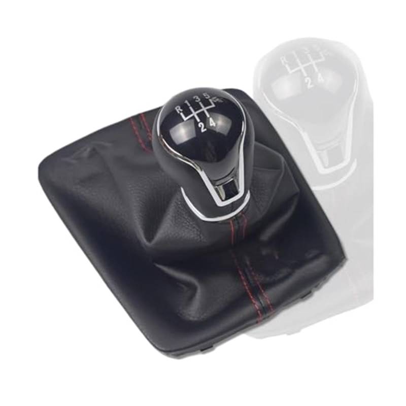 Schalthebelkopf Für Seat Für Leon Iii 3 Mk3 2012 2013 2014 2015 2016 2017 5/6 Gang Schaltgetriebe Auto Schaltknauf Hebel Gaitor Boot Cover von KVGAEANDNK