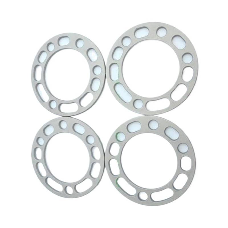 Spurverbreiterungen Universal 5x139,7 6x139,7 ID 108MM Auto Radverbreiterungen Adapterplatten Distanzscheiben Platte Spurverbreiterungen 4PCS 6MM Flanschabstand Raddichtung von KVGAEANDNK