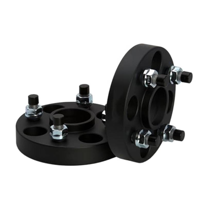Spurverbreiterungen Universal Für 145 146 155 164 Mito 15 20 25 30 35 40 Mm PCD 4 X 98 CB 58,1 Mm 2 Stück 4 Lug Suit Spurverbreiterungen Adapter(2PCS 20mm Black) von KVGAEANDNK