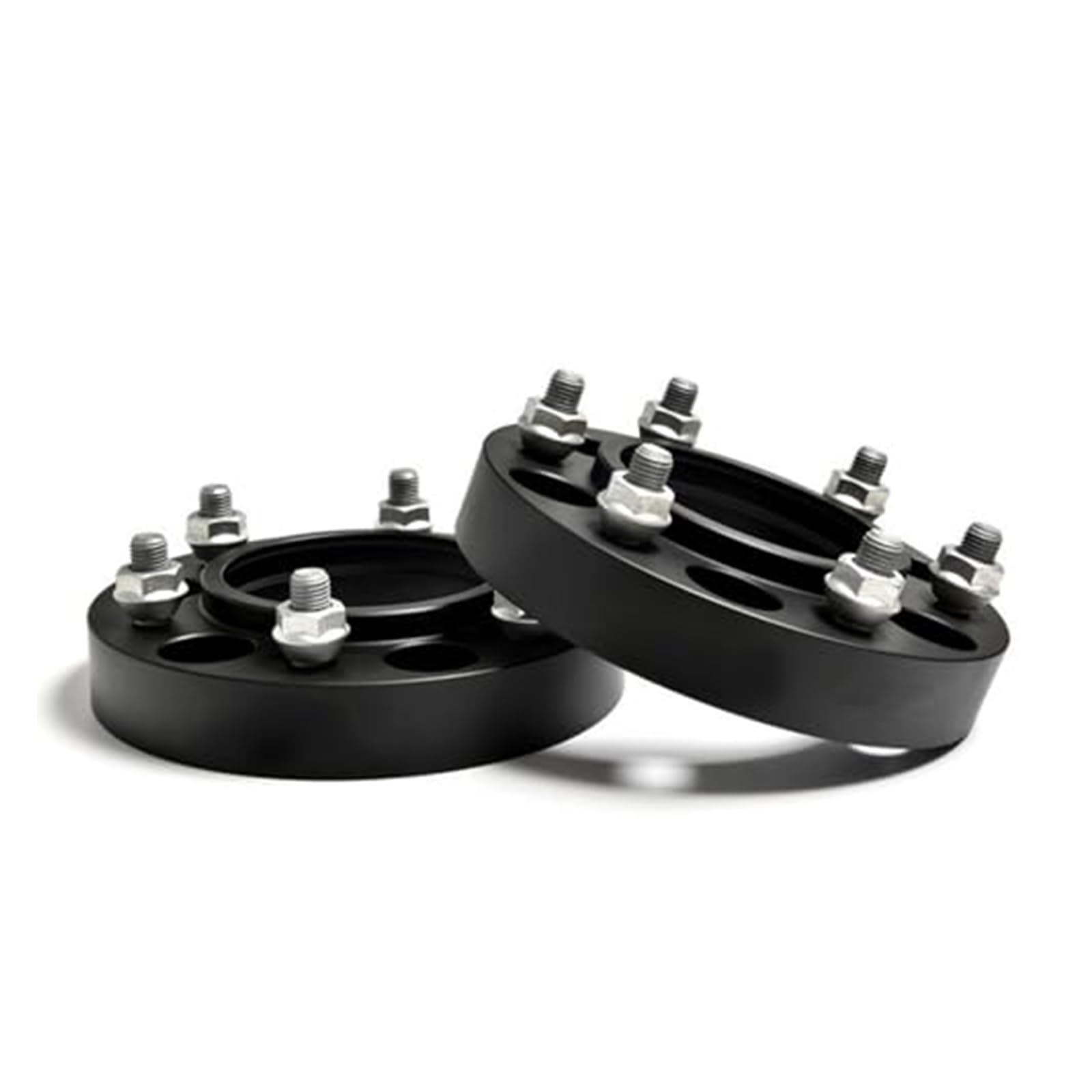 Spurverbreiterungen Universal Für Mitsubishi Für Pajero PCD: 6x139,7 CB: 67,1mm Geschmiedetes Aluminium Separador Rad Spacer Shims 2 Stück Rad Spacer Adapter(2PC Black 25mm) von KVGAEANDNK