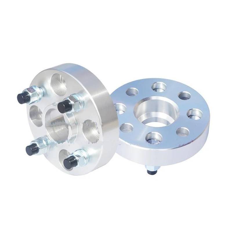 Spurverbreiterungen Universal PCD 4x114.3-56.6 12x1.5 Geschmiedeter Reifen Verbreiterter Flansch Auto Rad Distanzstück Spurverbreiterungen 2 Stück 25 30MM Distanzscheiben Zubehör von KVGAEANDNK