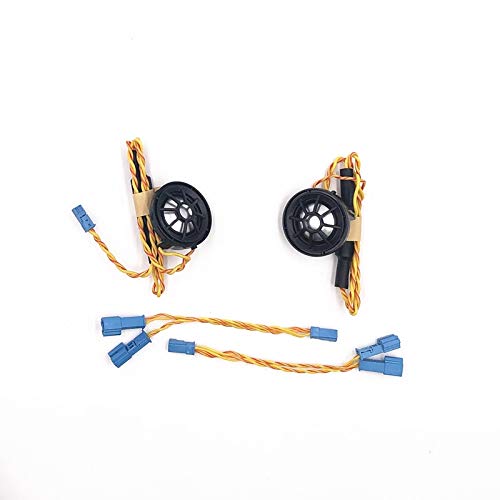 Universal Schneckenlufthorn Autofronttür Hochtöner Fit Verwendung für BMW F10 F15 F16 F30 G30 E90 E70 Series Hi-Fi-Musik-Stereo-Serie-Frequenz Horn-Lautsprecher von KVIVI