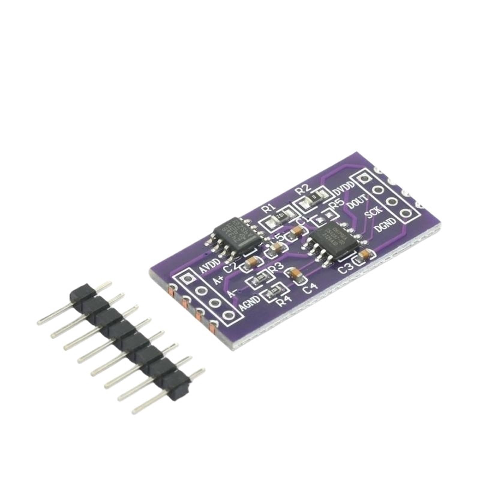 1 stücke CS1237 24-bit ADC Modul Onboard TL431 Externe Referenz Chip Einzel-kanal Wiegen Sensing 24bit CS1238 Dual Kanal(CS1237) von KVKITKLW