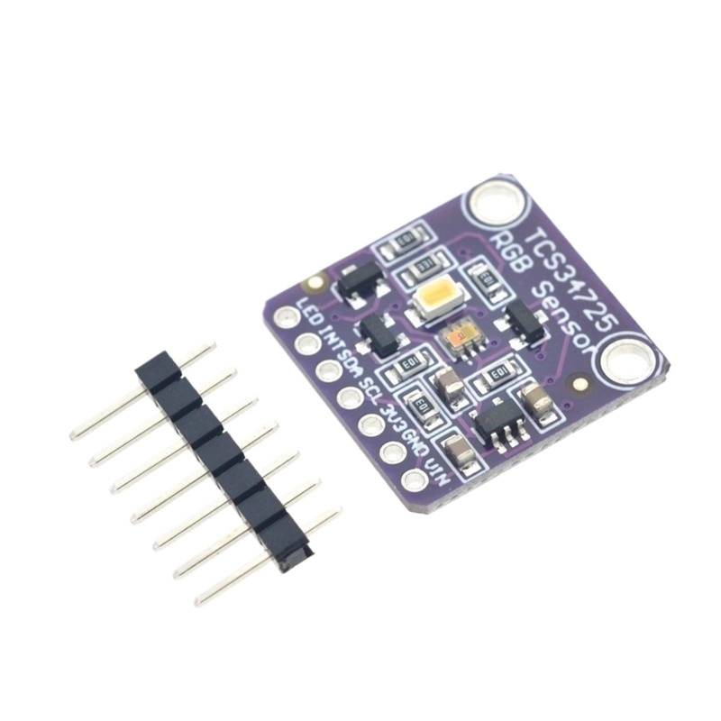 1 stücke TCS34725 TCS34725 farbe anerkennung sensor RGB IIC mingguang induktion modul for Arduion STM32(Bar black) von KVKITKLW