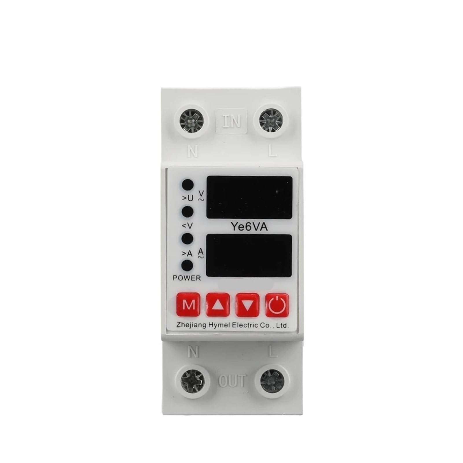1pcs Dual Display Adjustable Over Voltage Current and Under Voltage Protective Device Protector Relay 40A 63A 80A 230V(40A 230V) von KVKITKLW