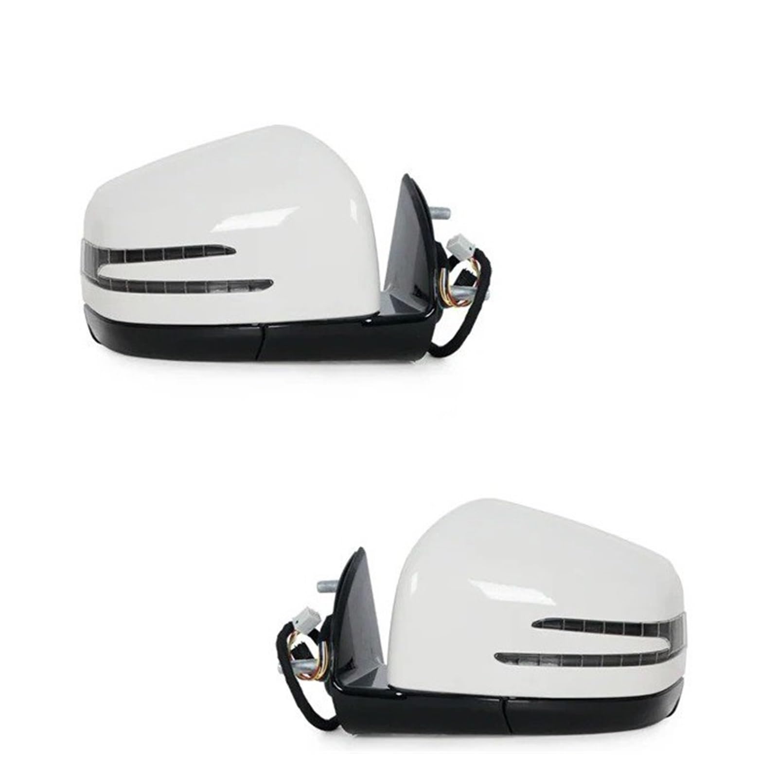 Außenspiegel Spiegel Für ML Für GL Für Cl W164 X164 2005-2019 Auto Power Rückspiegel Seite Tür Spiegel Montage 1668100164 1668100264 Rückspiegel Montage(1Pair White) von KVKQMLFEAW
