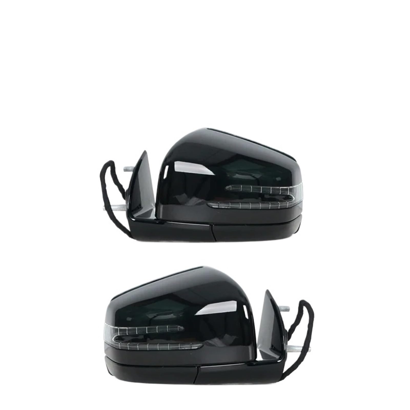 Außenspiegel Spiegel Für W164 X164 Für ML Für GL Für Cl 2005-2019 Auto Seitentür Rückspiegel Montage 1668100164 1668100264 Rückspiegel Montage(1Pair Black1) von KVKQMLFEAW