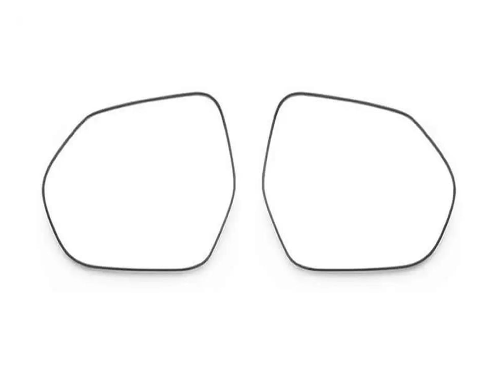 Ersatz Spiegelglas Heizbar Für Camry 2018 2019 2020 2021 2022 2023 Autozubehör Glasrückspiegel Umkehrobjektiv Mit Heizung Seitenspiegelglas(1 Pair) von KVKQMLFEAW