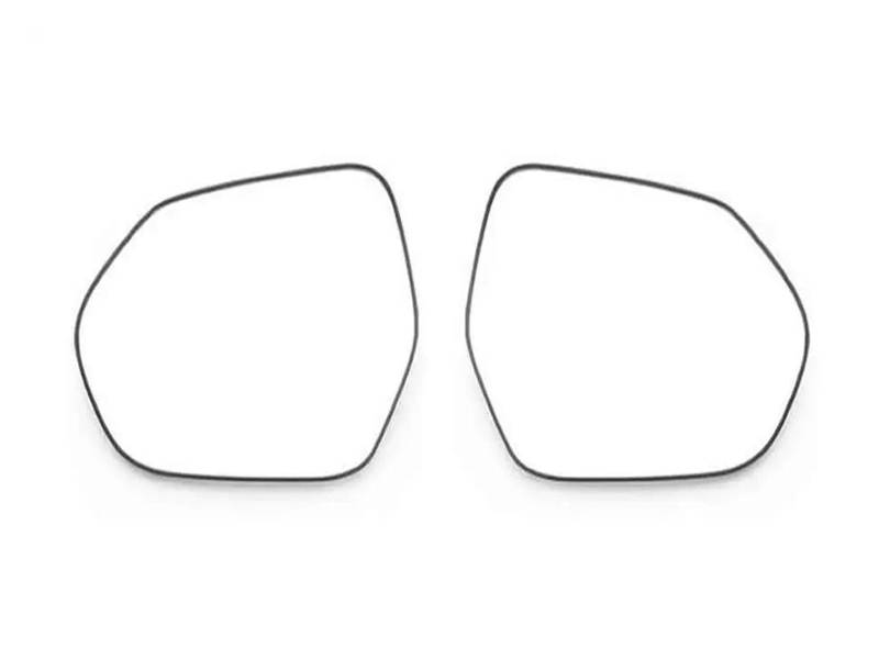 Ersatz Spiegelglas Heizbar Für Camry 2018 2019 2020 2021 2022 2023 Autozubehör Glasrückspiegel Umkehrobjektiv Mit Heizung Seitenspiegelglas(1 Pair) von KVKQMLFEAW