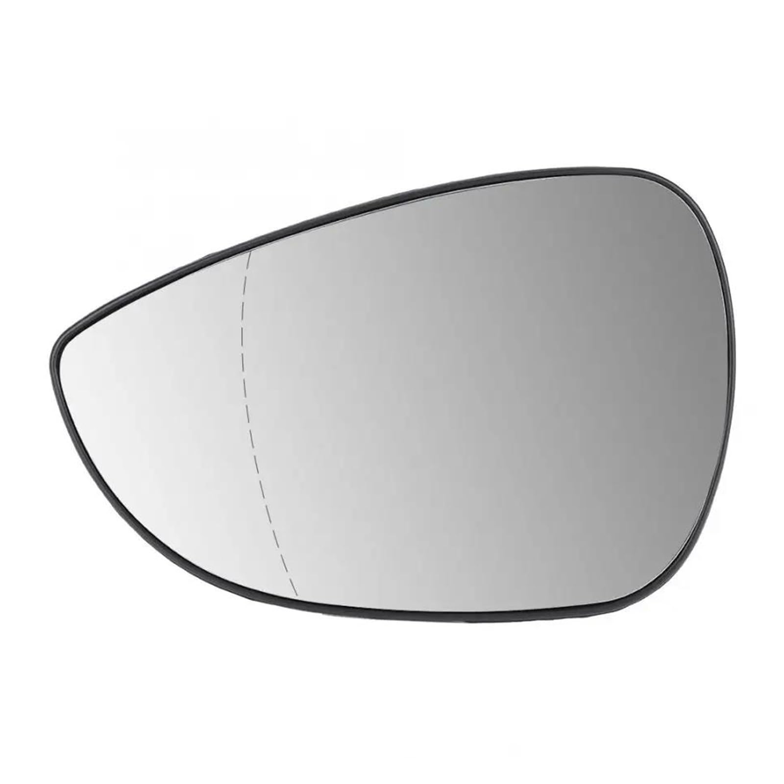 Ersatz Spiegelglas Heizbar Für Fiesta MK7 2008-2017 Konvex Mit Trägerplatte Beheizte Auto Seite Rückansicht Flügel Spiegel Klar Glas Seitenspiegelglas(Left) von KVKQMLFEAW