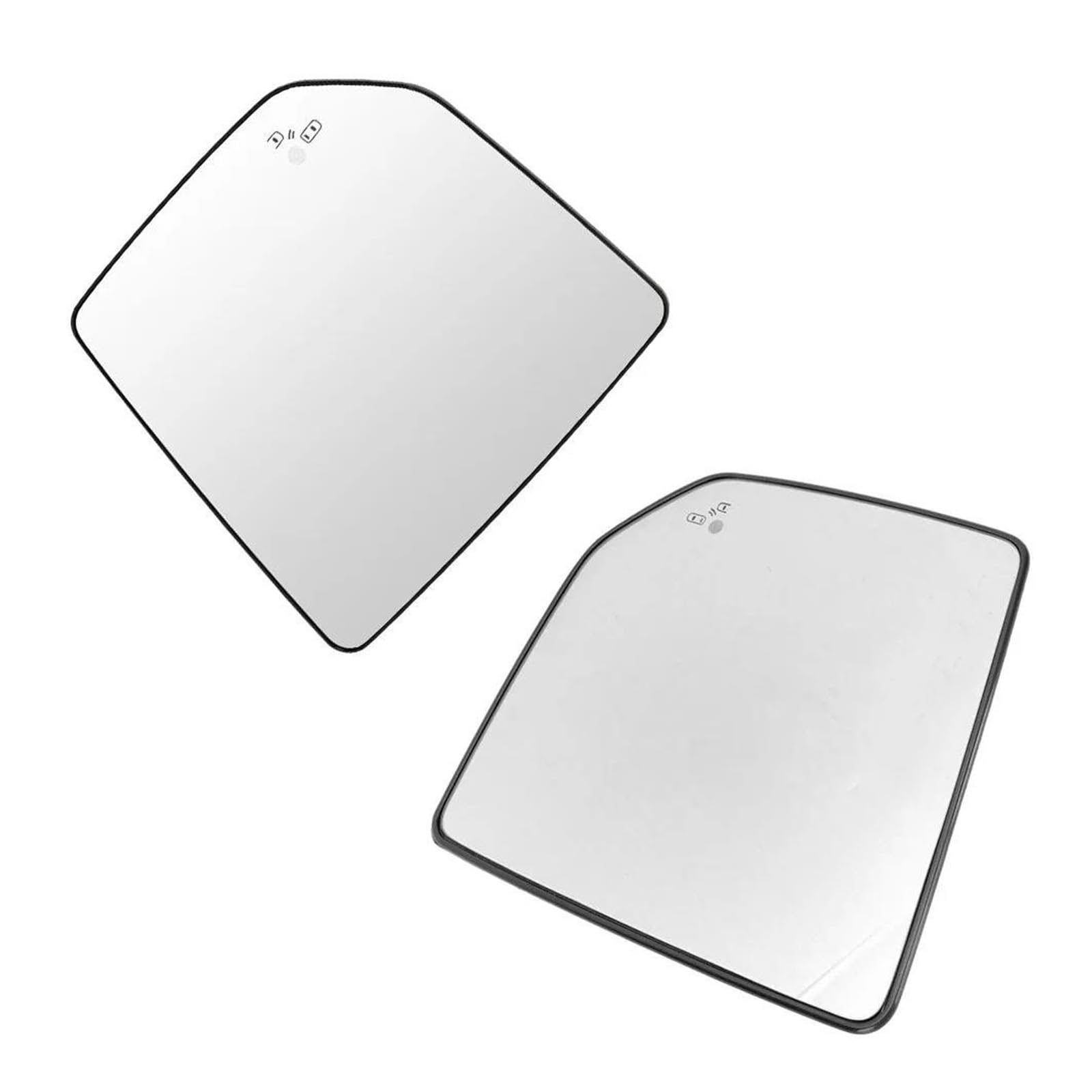 Ersatz Spiegelglas Heizbar Für Pickup F150 2015 2016 2017 2018 2019 2020 Konvexen Spiegel Glas Blind Spot Warnung Beheizten Seitenspiegelglas(Left and Right) von KVKQMLFEAW