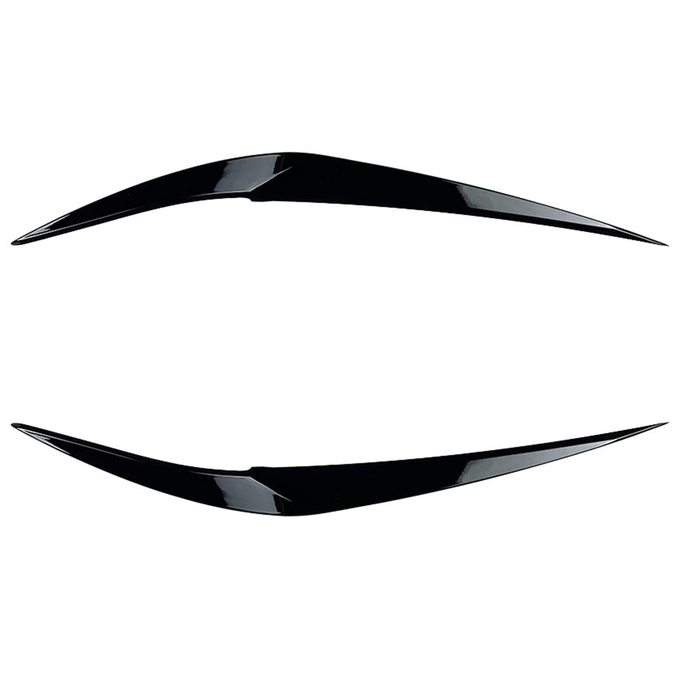 KVSERT Front Scheinwerfer Abdeckung Scheinwerfer Lampe Augenlid Augenbrauen Trim ABS für X1 F48 Xdrive 2015-2021 Schwarz von KVSERT