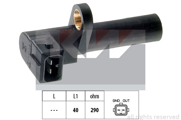 Impulsgeber, Kurbelwelle KW 453 036 von KW