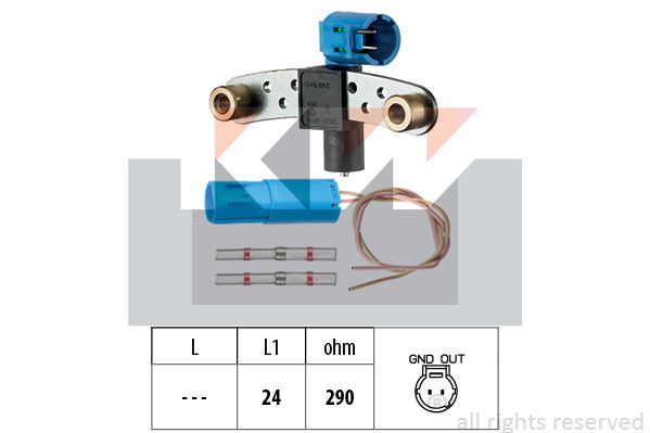 Impulsgeber, Kurbelwelle KW 453 545K von KW