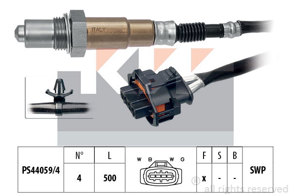Lambdasonde KW 498 065 von KW