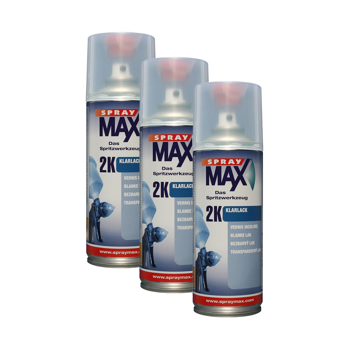 3X Kwasny SprayMax 2K Klarlack Härter Sprühdose Spray 400ml 680061 3X Kwasny SprayMax 2K Klarlack Härter Sprühdose Spray 400ml 680061 von KWASNY SET