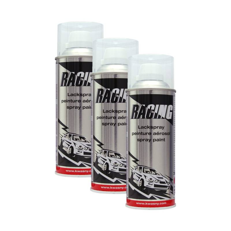 3X KWASNY 288 017 Auto-K Racing 2-Schicht-Klarlack Glänzend Versiegelung 400ml von KWASNY_bundle