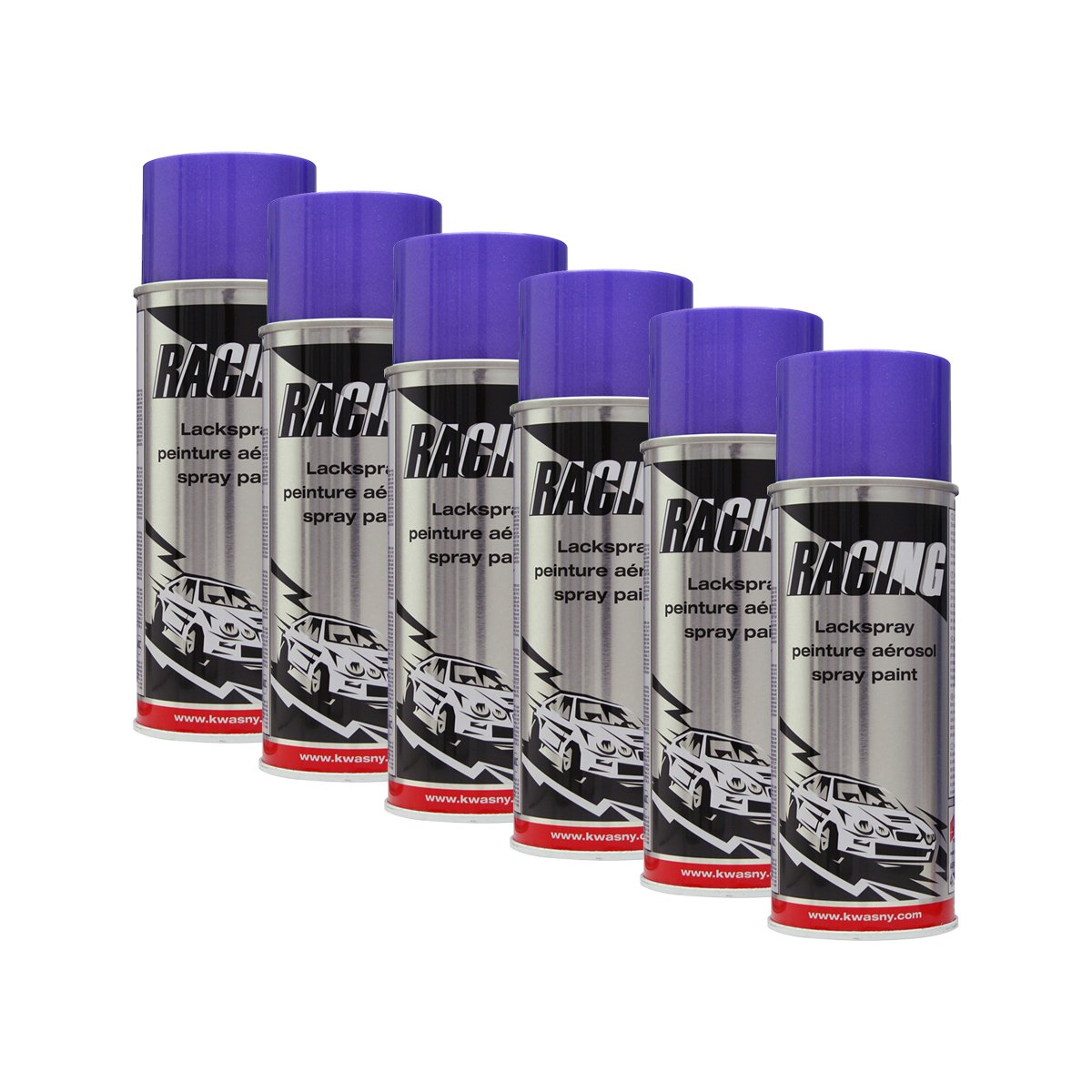 6X KWASNY 288 113 Auto-K Racing Lackspray lila metallic 400ml 6X KWASNY 288 113 Auto-K Racing Lackspray lila metallic 400ml von KWASNY_bundle