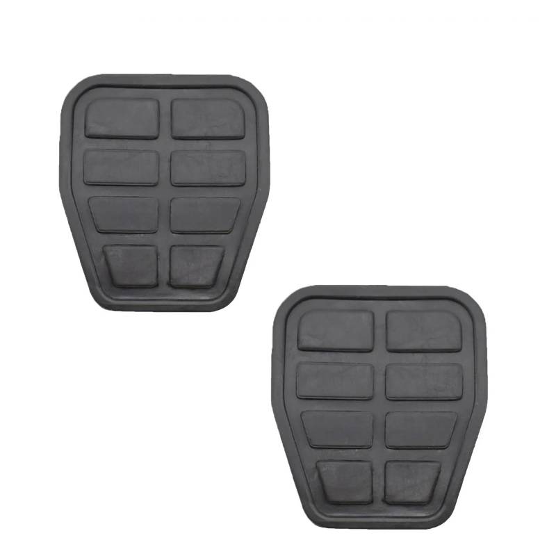 Auto Fußstütze 2 Stücke Für Golf 1983-1992 Für Jetta MK2 T4 C44 1984-1992 Fußpedal Bremse Kupplung Gummi Pads Abdeckung rutschfest Pedalauflagen von KWAYA