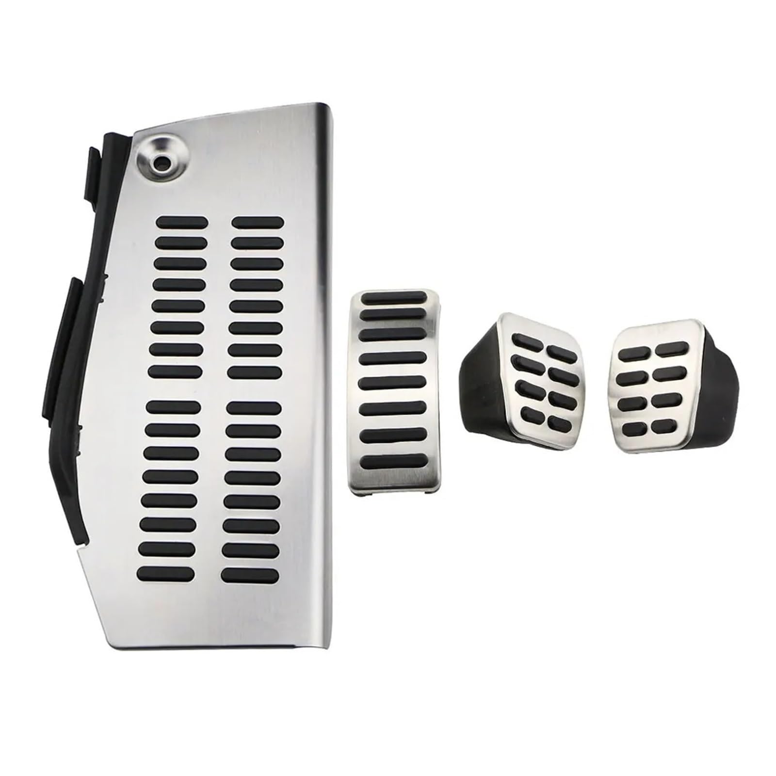 Auto Fußstütze Für A3 Auto Pedal Abdeckung Edelstahl Bremse Kupplung Pedal Auto Fuß Pedale Bremspedal Pedalauflagen(MT) von KWAYA
