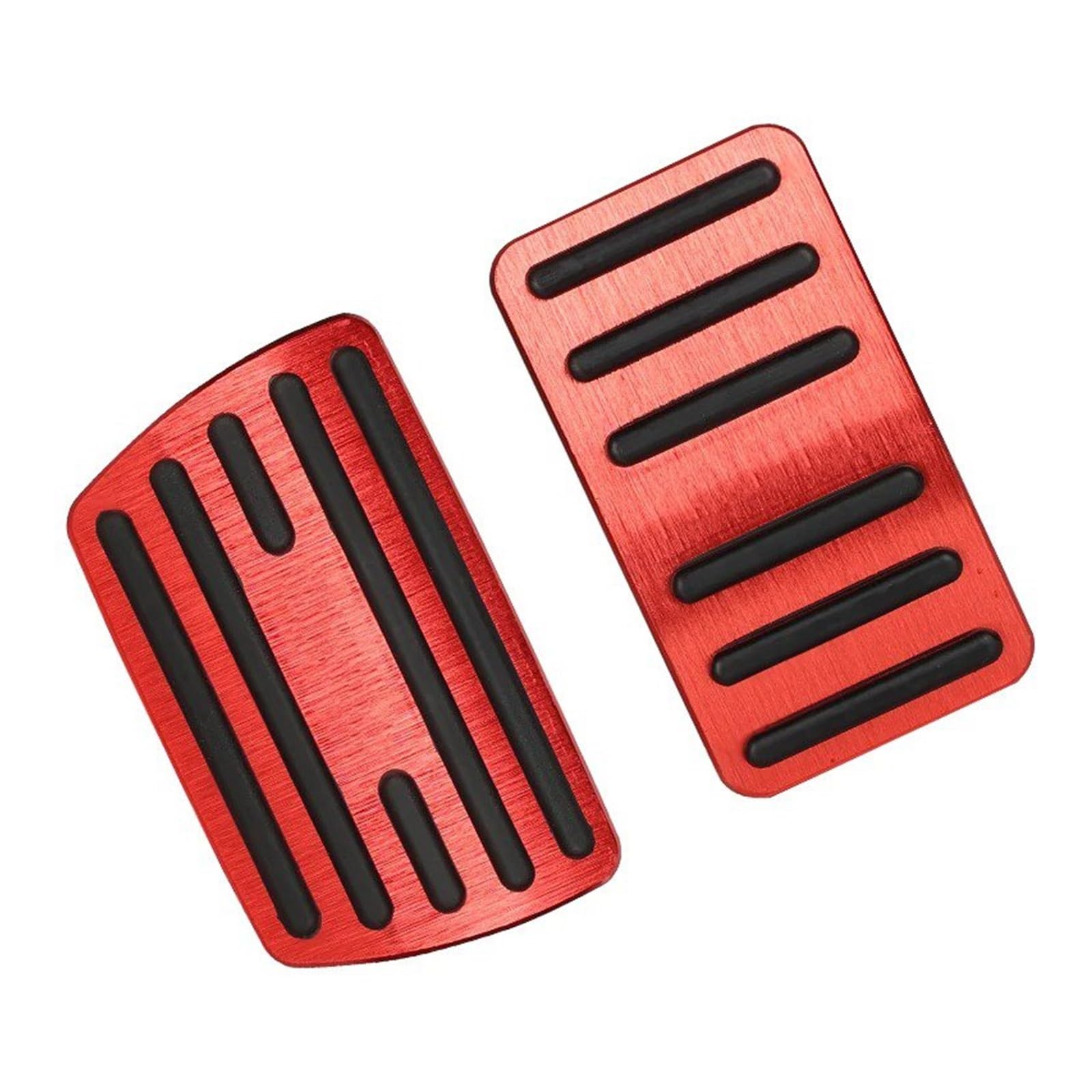 Auto Fußstütze Für CRV Für CR-V 2023 Auto-Gaspedal Innenpedal Kein Stanzen Metall-Fußpedal Innenleisten Pedale Pedalauflagen(Red) von KWAYA